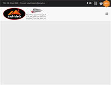 Tablet Screenshot of blachypodhale.pl